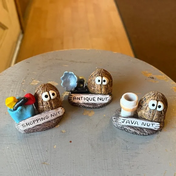 New- Your choice of one Novelty Nut Figurines Hilarious Adorable and Fun - Picture 9 of 14